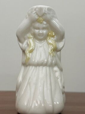 Beleek Vintage Undine Nymph Figural Creamer Pitcher